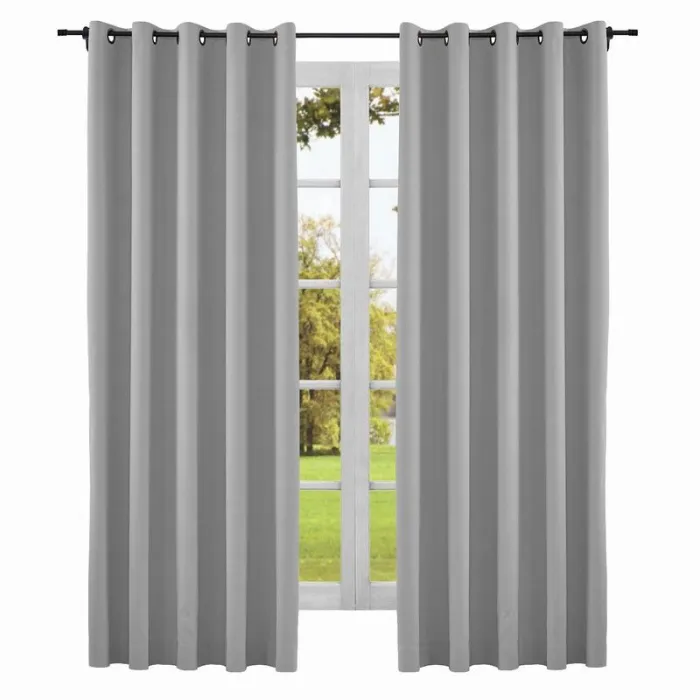 Yeffa Grommet Curtain Room Darkening Panel Blackout Lined