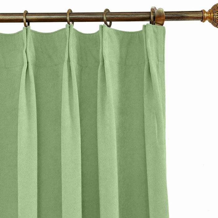 KANTE Polyester Cotton Drapery With Lining Curtains