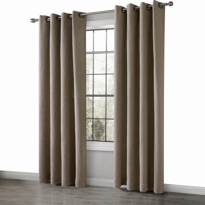 TRENCH Heavy Weight 100% Linen Curtain Drapery Custom