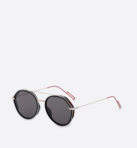 Dior0219S Black Round Sunglasses