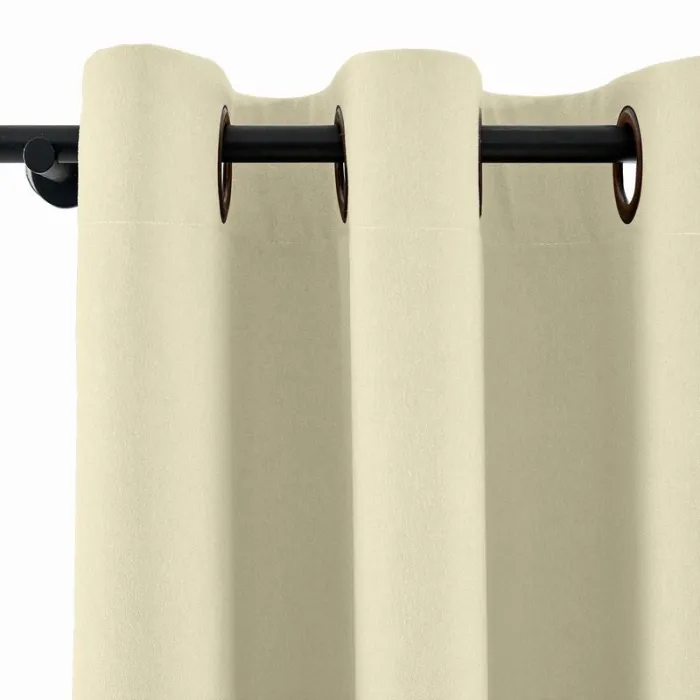 Yeffa Grommet Curtain Room Darkening Panel Blackout Lined