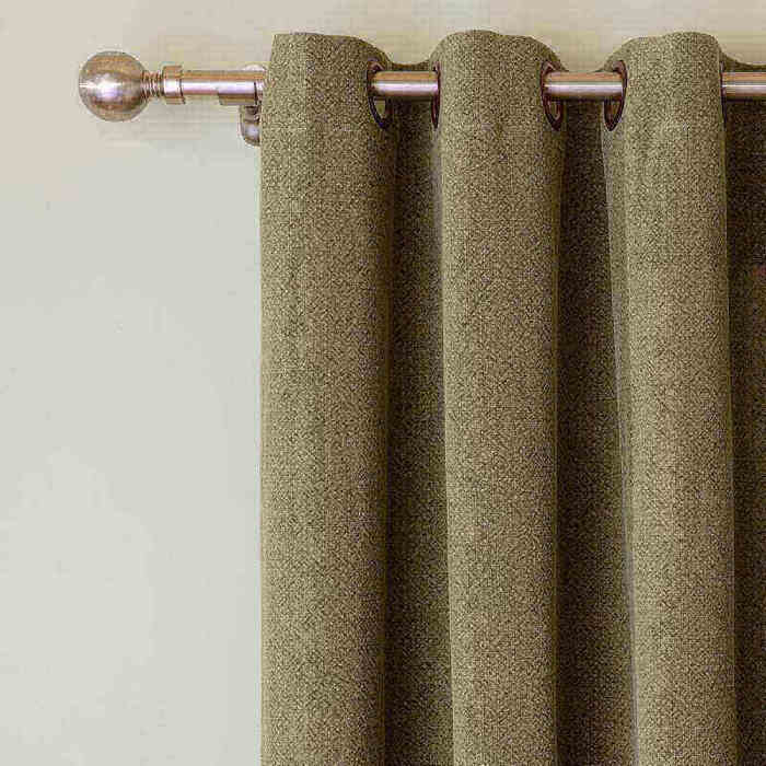 Heavy Weight 100% Linen Curtain Drapery TRENCH