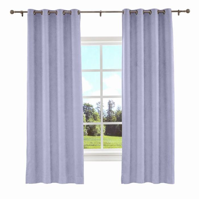 KANTE Polyester Cotton Drapery With Lining Curtains