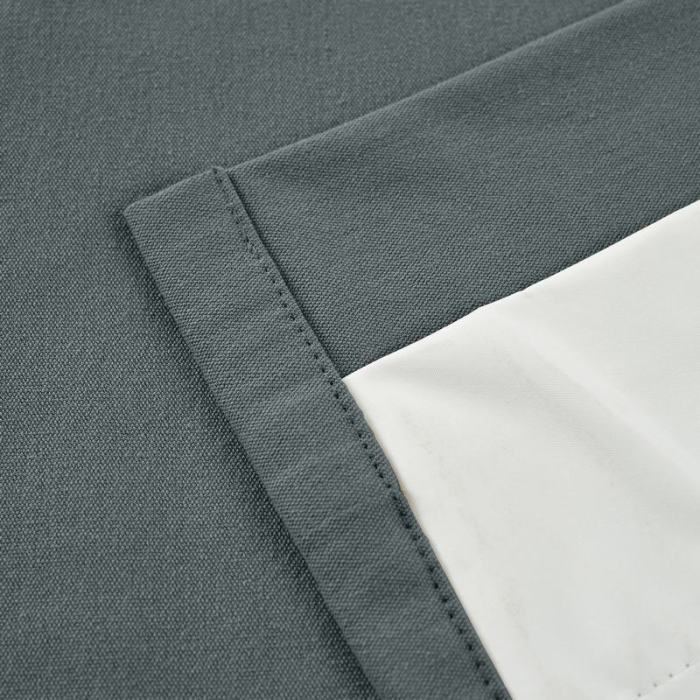 Pinch Pleat Room Darkening Blackout Curtain with Liner Capri
