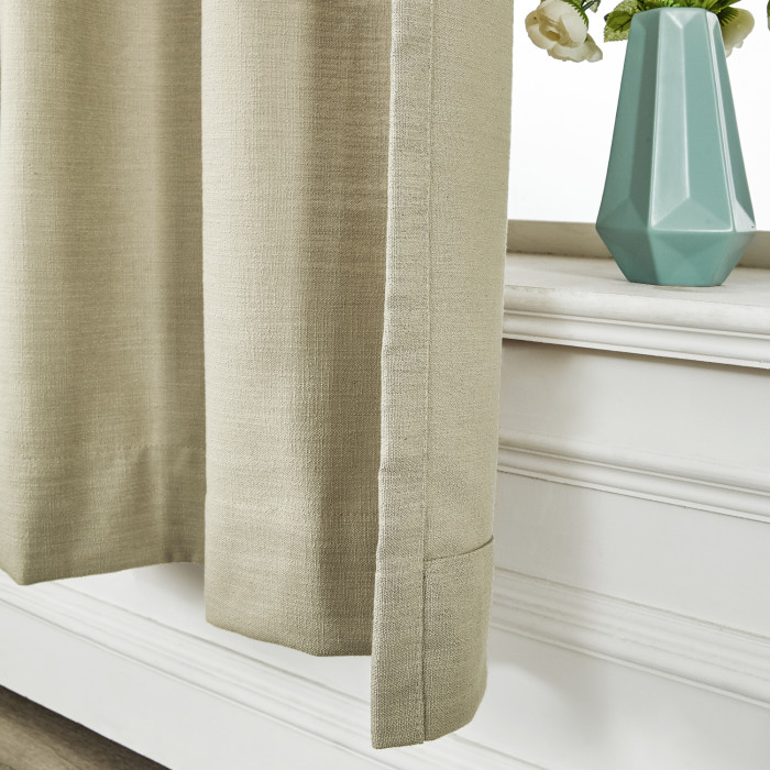 ISABELLA Cotton Linen Curtain Drapery Custom