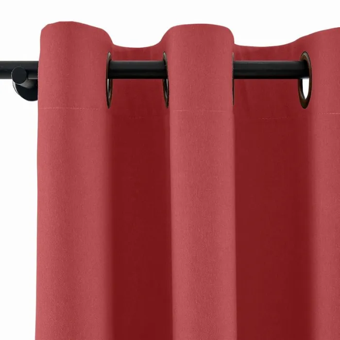 Yeffa Grommet Curtain Room Darkening Panel Blackout Lined