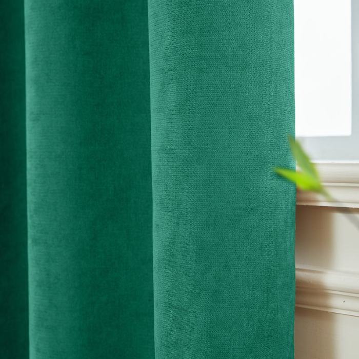 KANTE Polyester Cotton Drapery With Lining Curtains