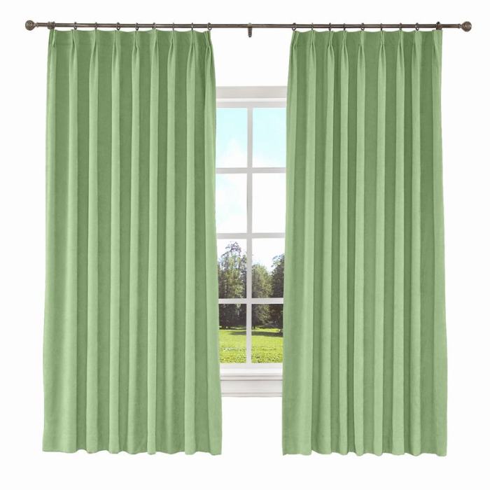 KANTE Polyester Cotton Drapery With Lining Curtains