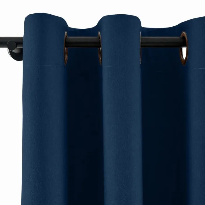 Yeffa Grommet Curtain Room Darkening Panel Blackout Lined