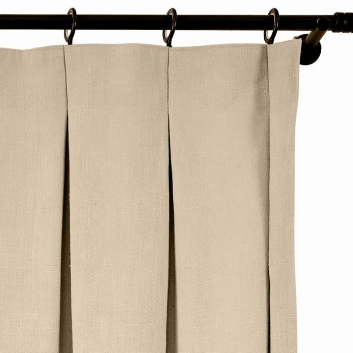 Abstract Print Polyester Linen Curtain Drapery OLIVER
