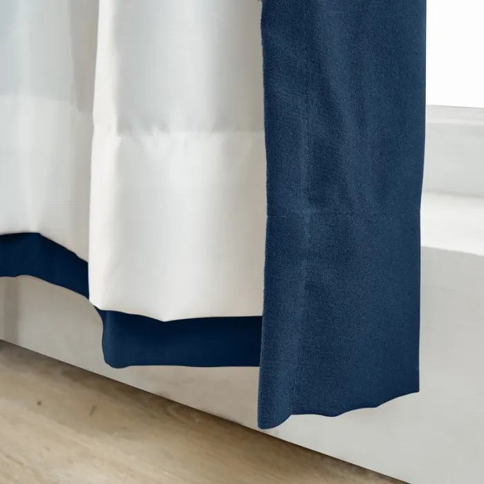 Yeffa Grommet Curtain Room Darkening Panel Blackout Lined