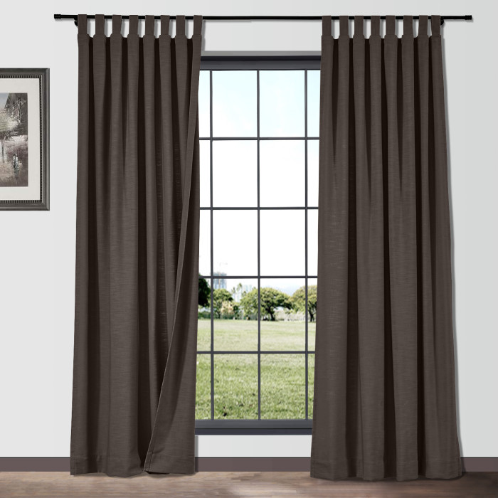 ISABELLA Cotton Linen Curtain Drapery Custom