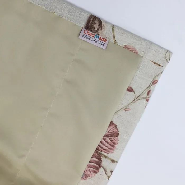 Rural Pastoral Print Window Curtain Pinch Pleated Blackout Lining Darpe Panel BQ66281