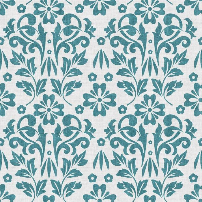 Nature Print Polyester Linen Curtain Drapery ARLO