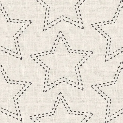 Geometric Print Polyester Linen Curtain Drapery BAOBEI