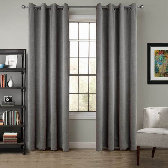 Heavy Weight 100% Linen Curtain Drapery TRENCH