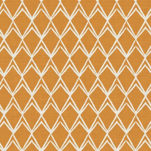 Geometric Print Polyester Linen Curtain Drapery JULIAN