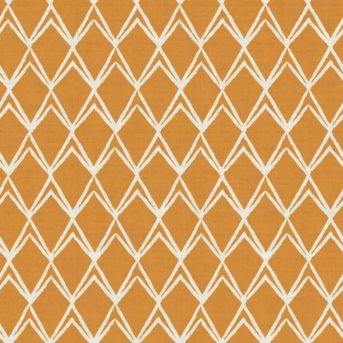 Geometric Print Polyester Linen Curtain Drapery JULIAN