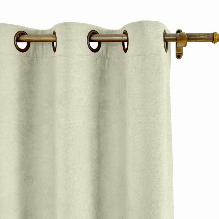 KANTE Polyester Cotton Drapery With Lining Curtains