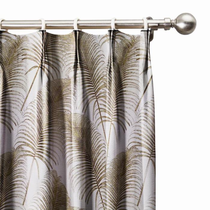 Leaves Print Curtain Window Darpe Elenor