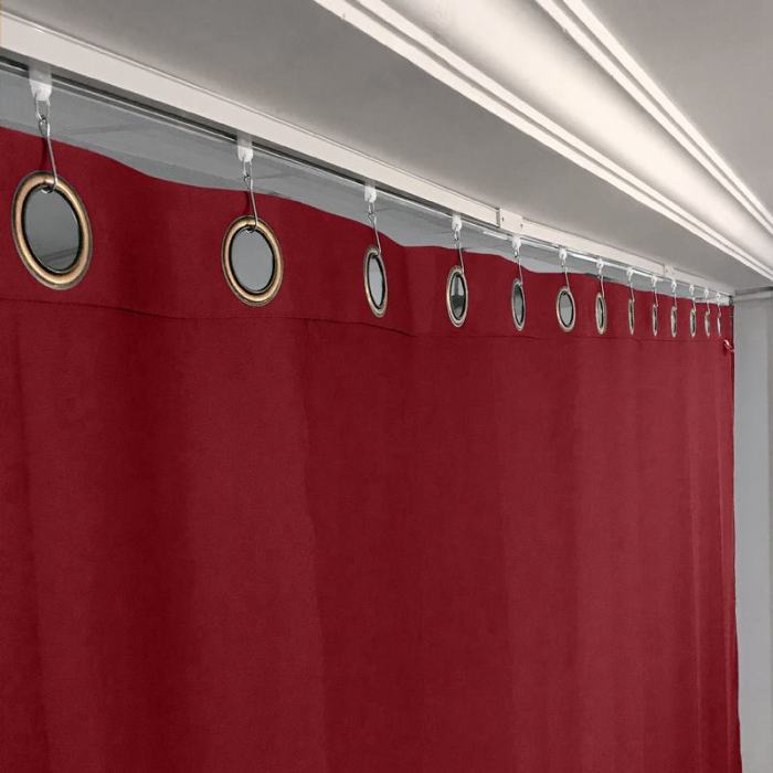 Ceiling Track Room Divider Curtain Kit for Any Space