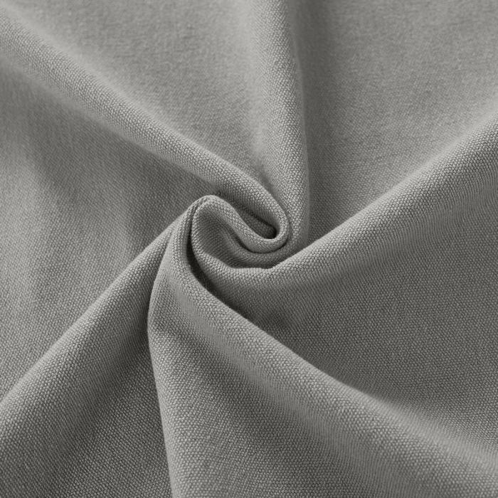 Grommet Cotton Blend Room Darkening Blackout Curtain with Liner Capri