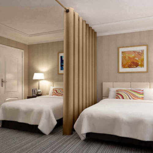 Antique Bronze Grommet Premium Heavyweight Room Divider Curtain Panel PAZ