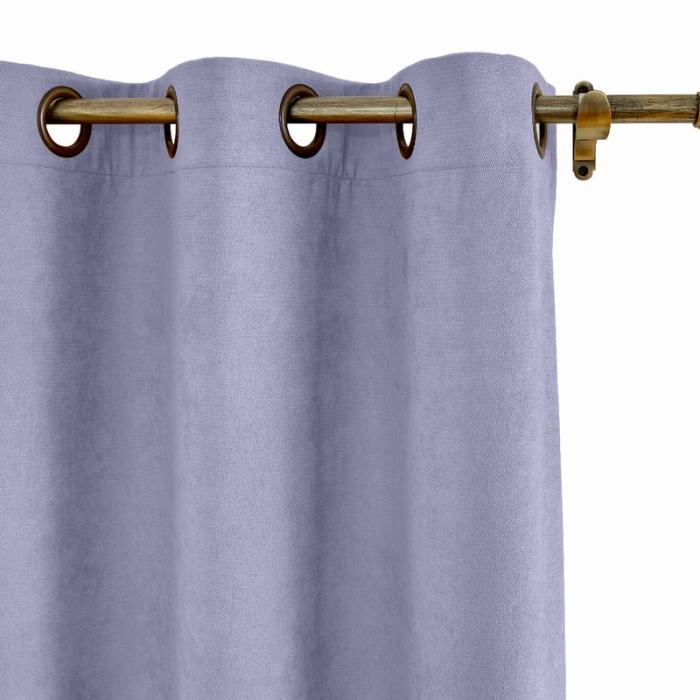 KANTE Polyester Cotton Drapery With Lining Curtains