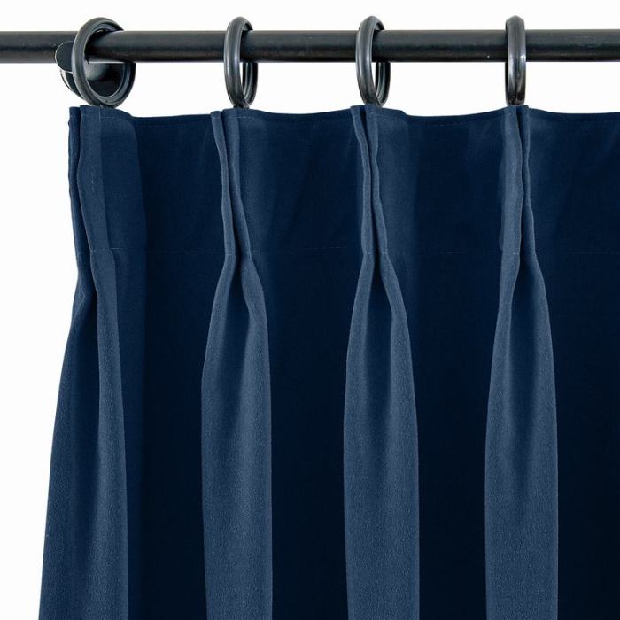 Yeffa Pinch Pleated Curtain Blackout Lined Drapery Window Panel