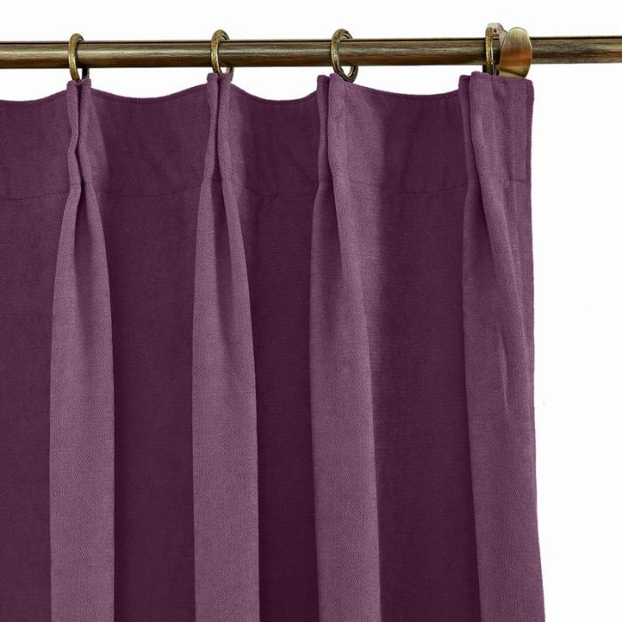 KANTE Polyester Cotton Drapery With Lining Curtains