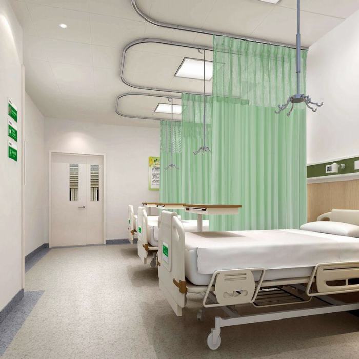Cubicle Curtain Divider For Hospital Clinic SPA Lab Privacy Screen HAZEL