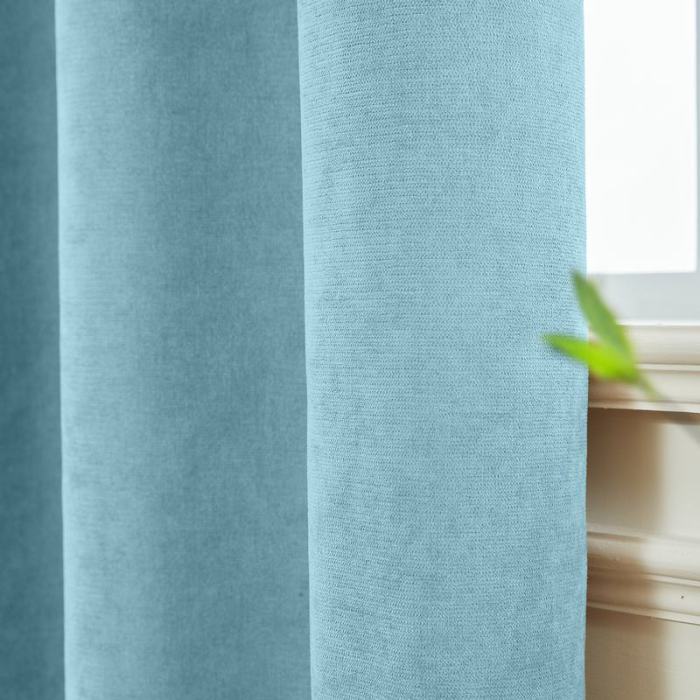 KANTE Polyester Cotton Drapery With Lining Curtains