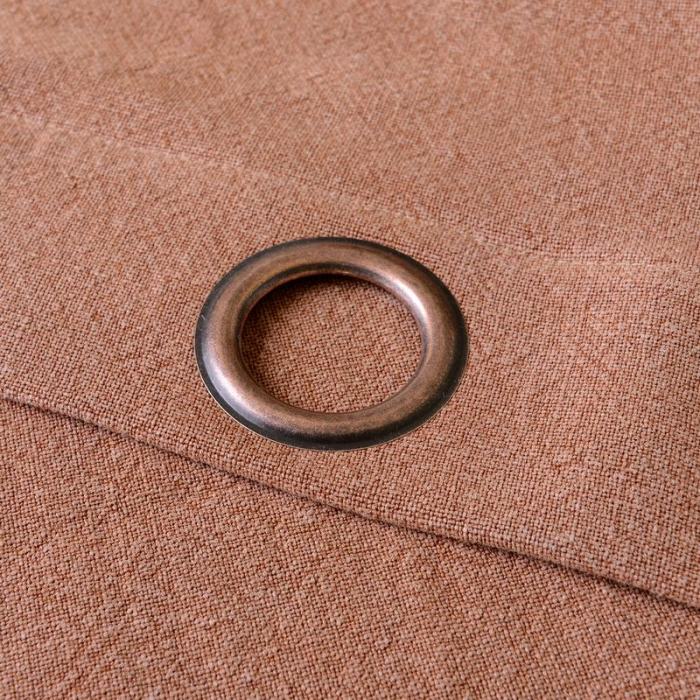 TRENCH Heavy Weight 100% Linen Curtain Drapery Custom