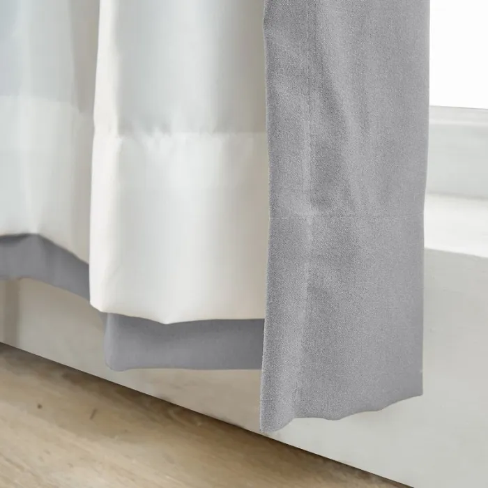 Yeffa Grommet Curtain Room Darkening Panel Blackout Lined