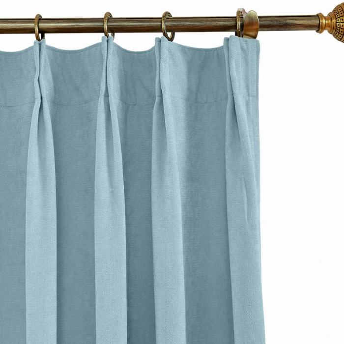 KANTE Polyester Cotton Drapery With Lining Curtains