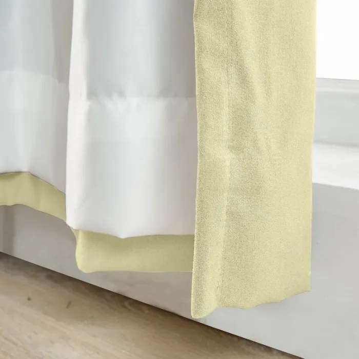 Yeffa Grommet Curtain Room Darkening Panel Blackout Lined