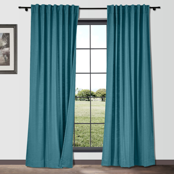 ISABELLA Cotton Linen Curtain Drapery Custom