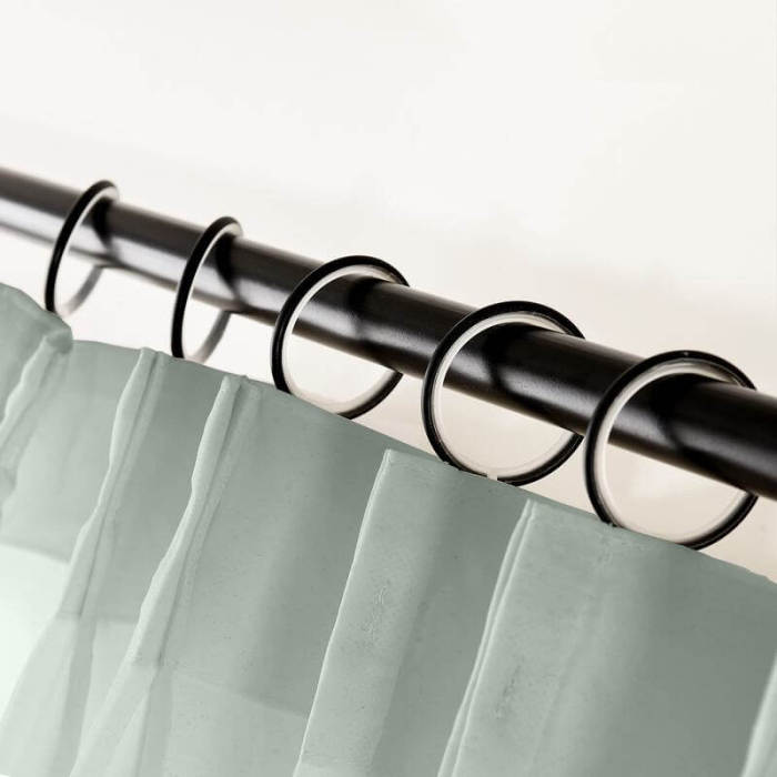 Indoor Outdoor Sheer Curtain Pinch Pleat Wide Opulent Voile Drape SCANDINA