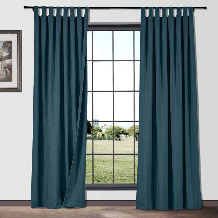 ISABELLA Cotton Linen Curtain Drapery Custom