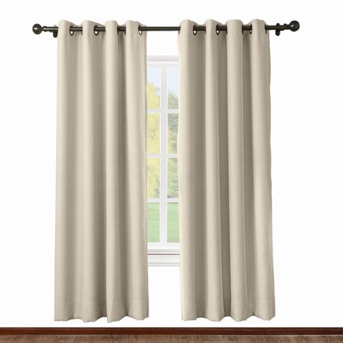 PAZ Custom Solid Indoor Blackout Curtain Drapery
