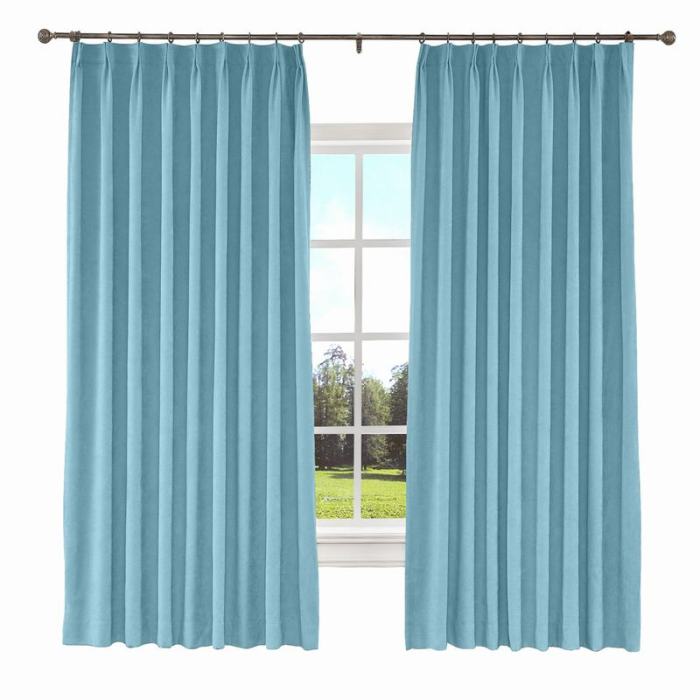 KANTE Polyester Cotton Drapery With Lining Curtains