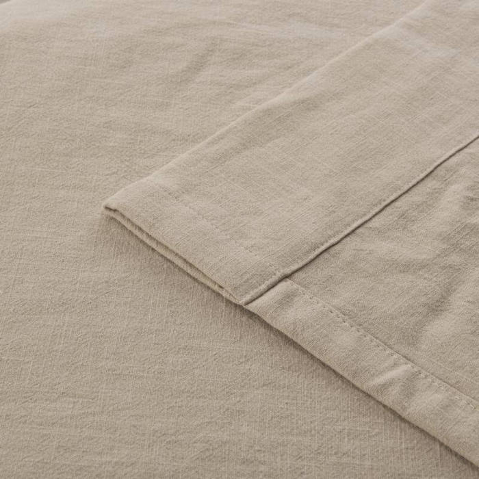 Cotton Linen Curtain Drapery Flat hook for Track Lined Curtain MaSha