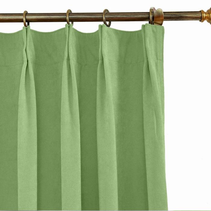KANTE Polyester Cotton Drapery With Lining Curtains