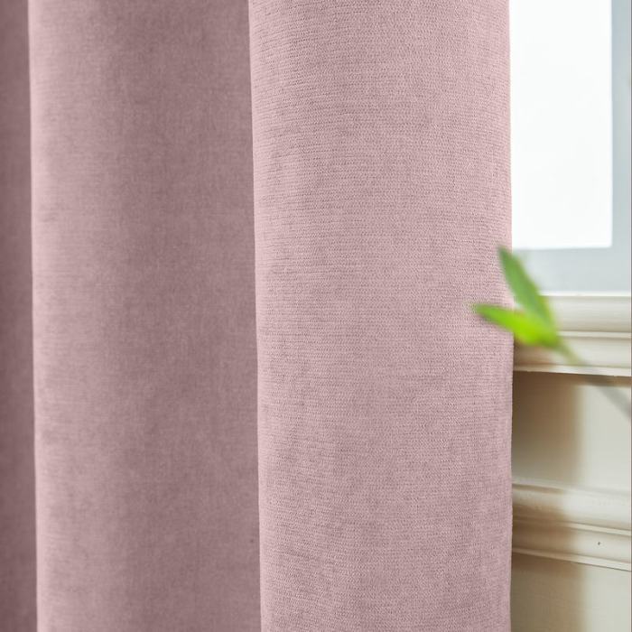 KANTE Polyester Cotton Drapery With Lining Curtains