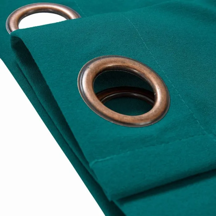 Yeffa Grommet Curtain Room Darkening Panel Blackout Lined