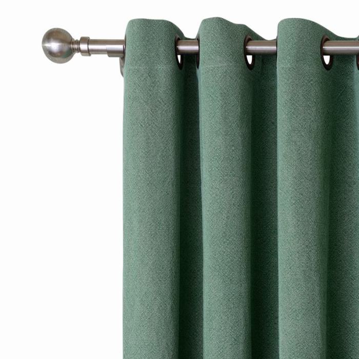 TRENCH Heavy Weight 100% Linen Curtain Drapery Custom