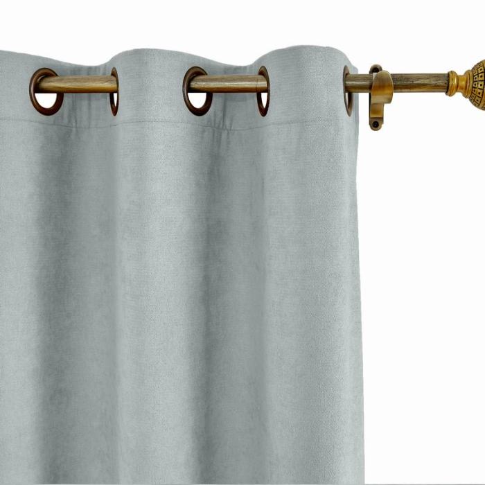 KANTE Polyester Cotton Drapery With Lining Curtains