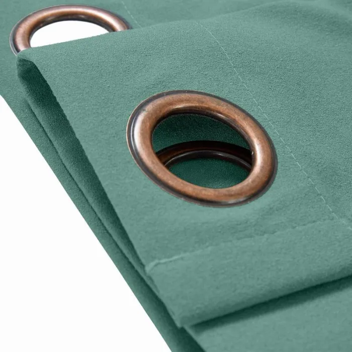 Yeffa Grommet Curtain Room Darkening Panel Blackout Lined