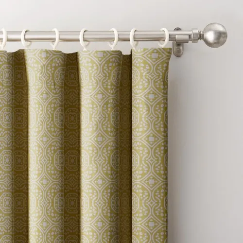 Geo Print Drape Room Darkening Curtain Lourve