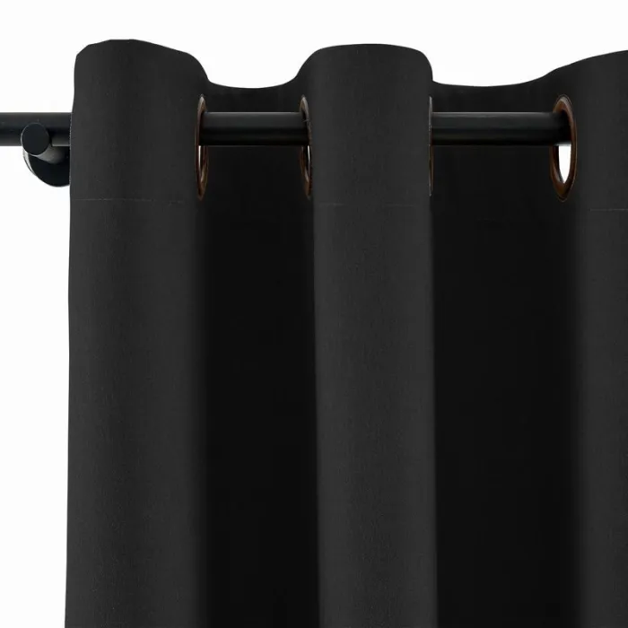 Yeffa Grommet Curtain Room Darkening Panel Blackout Lined